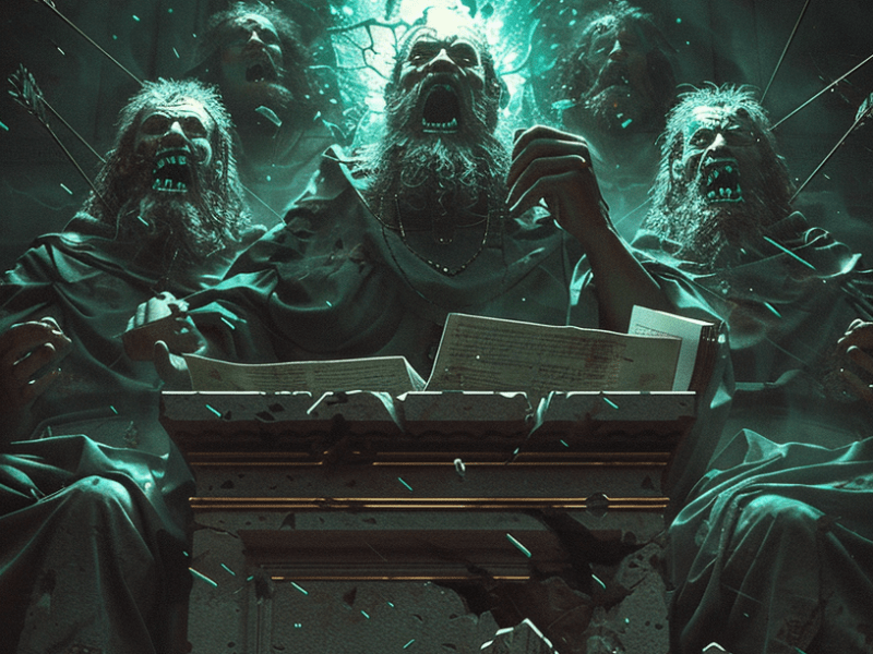 詩編第64編「隠れた陰謀――舌の矢を折り返し、神が最後に笑われる」