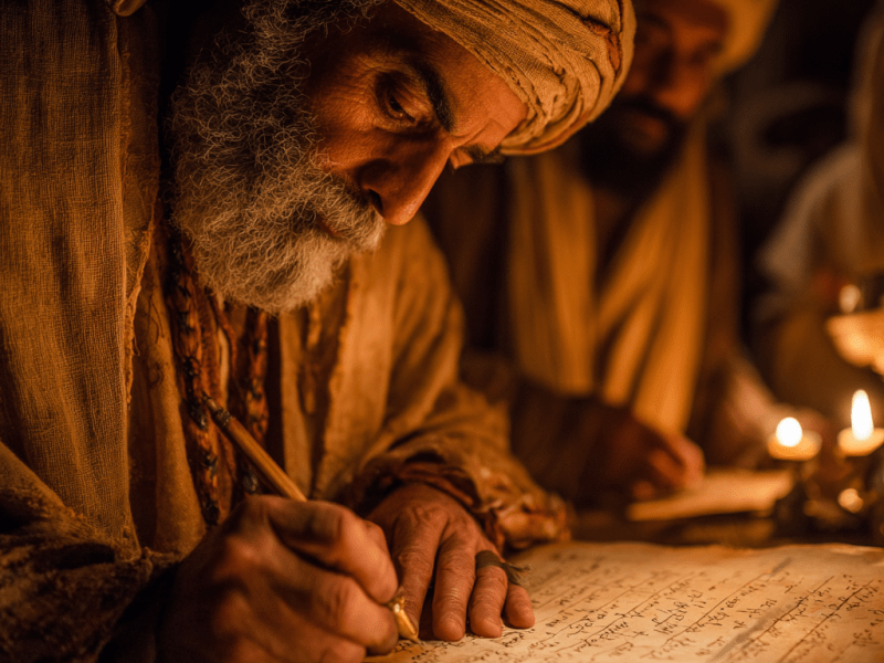 # エズラ記第7章（エズラの召命、王の勅令、律法を携える帰還）