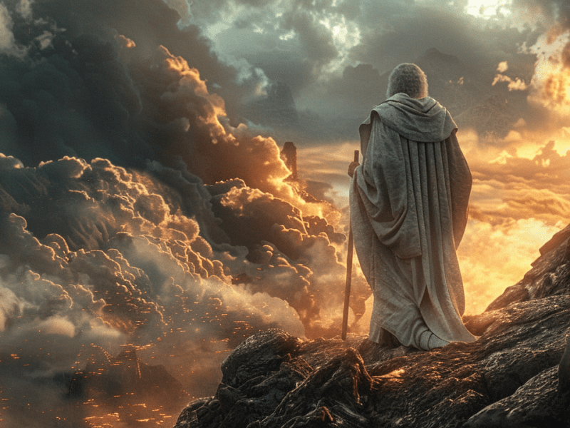 エノク（Enoch／ヘブライ語：ハノク）は、聖書では**「神とともに歩んだ人」**として特別に描かれる人物です。📜✨